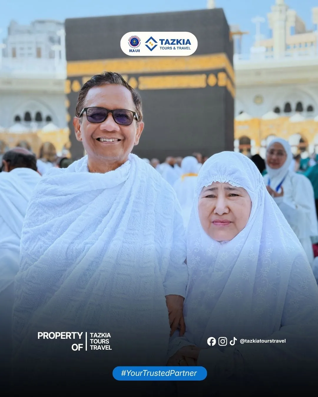 Dokumentasi perjalanan jamaah Tazkia, foto 1