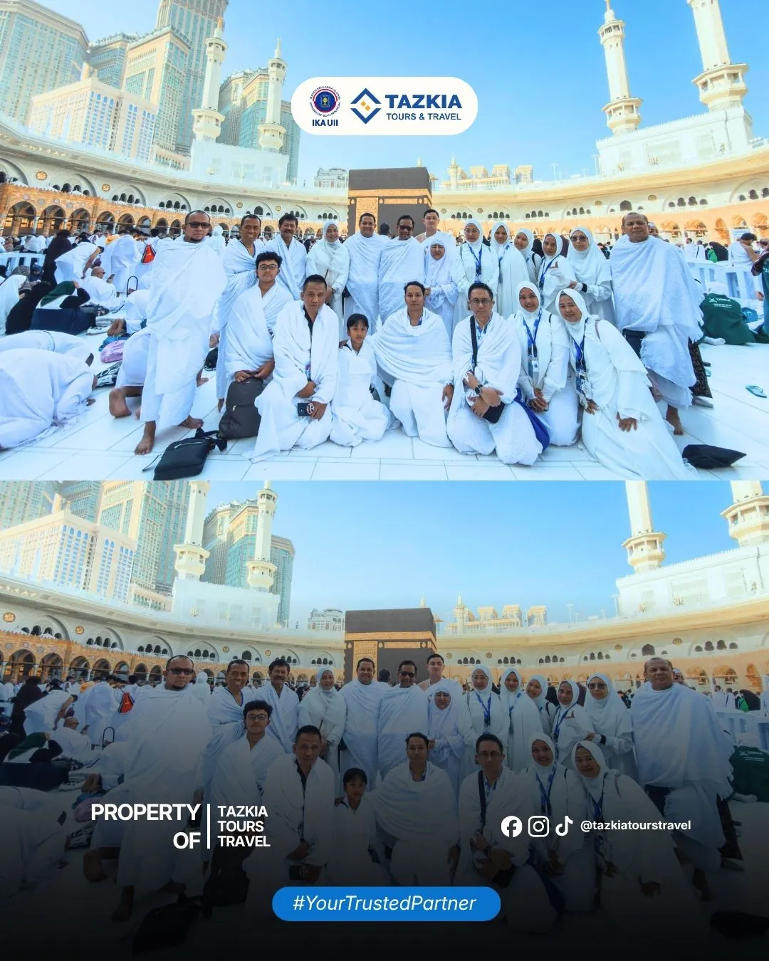 Dokumentasi perjalanan jamaah Tazkia, foto 2